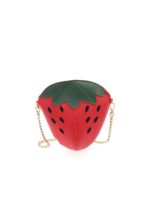 Borsa a tracolla fragola rossa