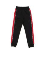 Pantalone nero con strass