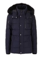 Piumino Bellwoods con cappuccio blu