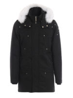 Piumino lungo idrorepellente con cappuccio