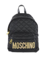 Zaino in nylon con maxi logo