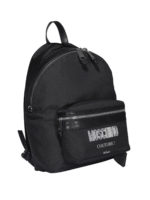 Zaino con logo effetto metallizzato