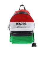 Zaino Moschino flag tricolore