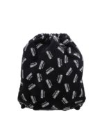 Zaino stampa Moschino Milano nero