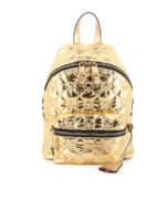 Zaino oro con ricami Teddy Bear