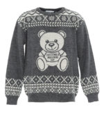Maglione con Fire Isle Teddy Bear intarsiato