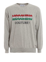 Pullover in puro cotone grigio