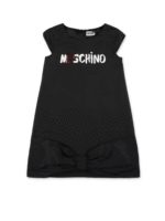 Abito nero con fiocco