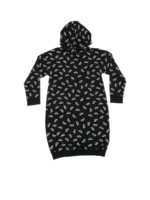 Abito nero monogram Moschino Milano