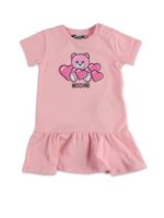 Abito Teddy Hearts rosa