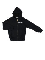 Felpa Teddy Bear con cappuccio e logo