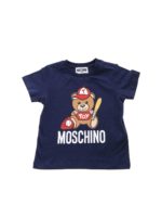 T-shirt Baseball Teddy Bear blu