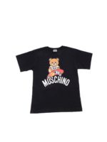 T-shirt Skateboarder Teddy Bear nera