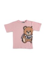 Maxi T-Shirt Spray Teddy Bear rosa