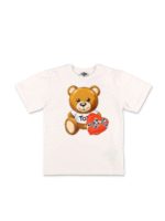 T-shirt Teddy Bear bianco