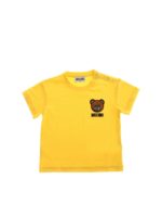 T-shirt gialla con patch Teddy