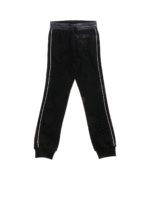 Pantalone logo Double Question nero