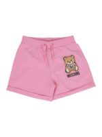 Shorts in cotone con logo Teddy