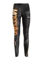 Leggings Macro Biker nero