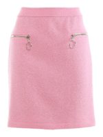 Gonna in punto riso di lana