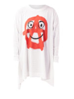 Abito in jersey con stampa Spray