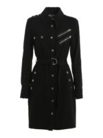 Abito chemisier con borchie