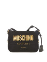 Borsa a spalla con stampa logo