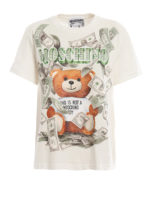 T-shirt con stampa Dollar Teddy Bear