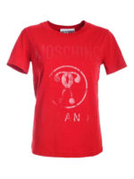 T-shirt Double Question Mark rossa