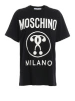 T-shirt oversize con stampa logo