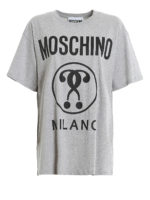 T-shirt over con logo a contrasto