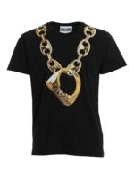 T-shirt in cotone stampa anello