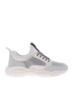 Sneakers Teddy Run bianche e color ghiaccio