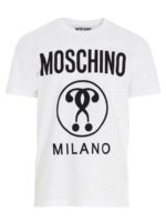 T-shirt logo Moschino Couture bianca