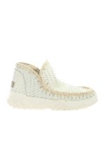 Sneakers Eskimo Trainer in pelle bianca