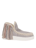Stivaletti Summer Eskimo in suede con frange