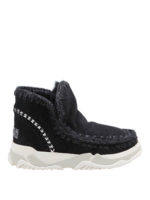 Sneaker Eskimo in camoscio con catena