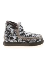 Sneakers Wool Plaid e Sequins grigi