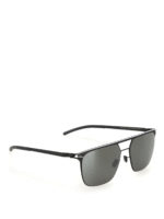 Occhiali da sole Duran in metallo nero