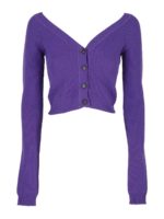 Cardigan in maglia con bottoni