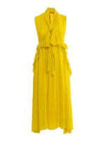 Vestido De Coctel - Amarillo