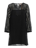 Abito svasato traforato