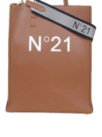 Shopper in ecopelle con logo