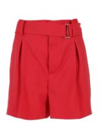 Shorts vita alta con cintura