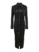 Abito plissettato Lee in pelle vegan