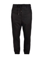 Pantaloni con cintura allacciata