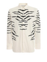 Camicia in cotone con stampe