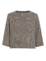 Giacca in cotone spigato