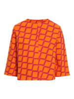 Giacca in cotone stampato