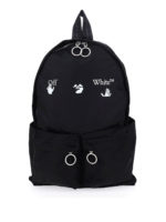 Zaino in tessuto tecnico nero